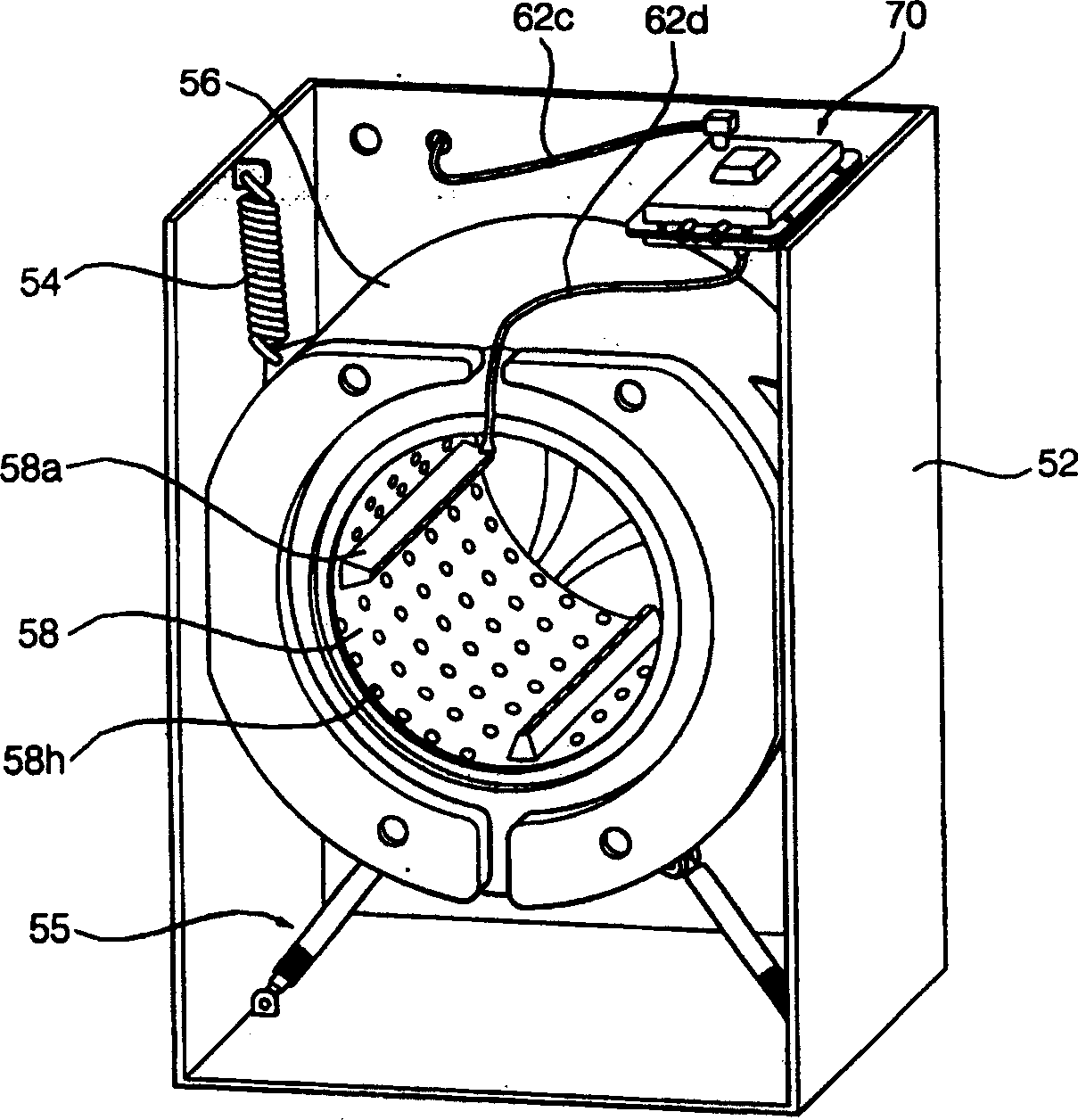 Jet type drum washing machine