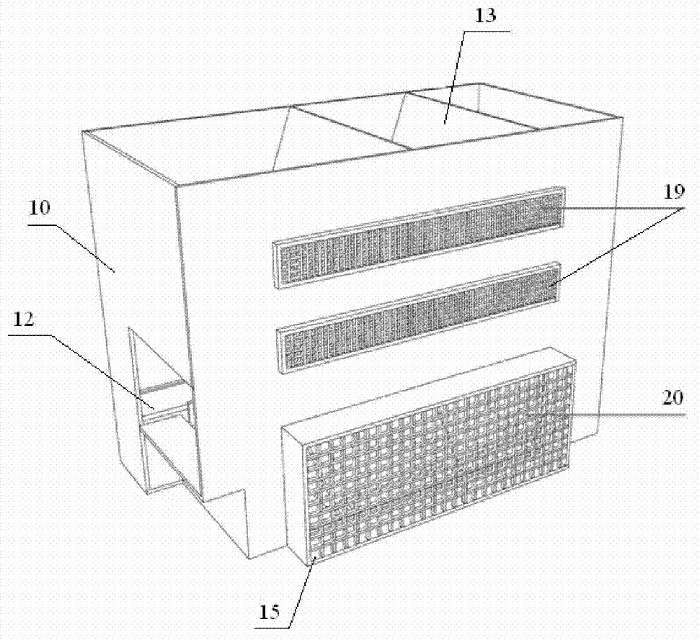 Method for treating saline-alkali soil through dialysis type high platform ladder grading groove ridge