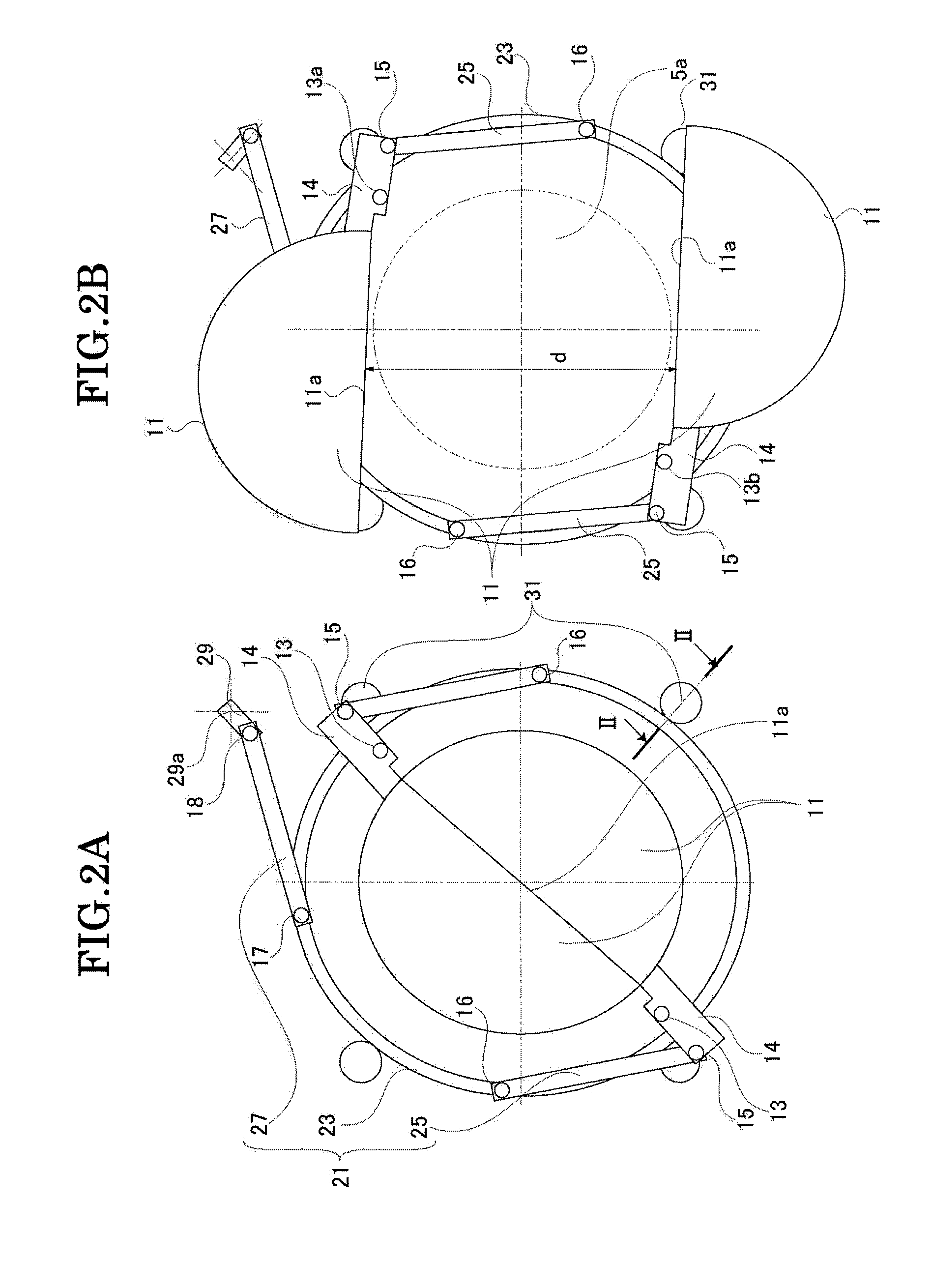 Shutter device and vacuum processing apparatus