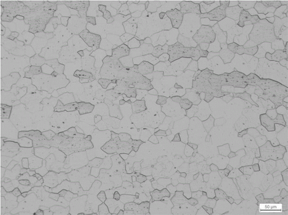 A method for smelting titanium-containing ferritic stainless steel