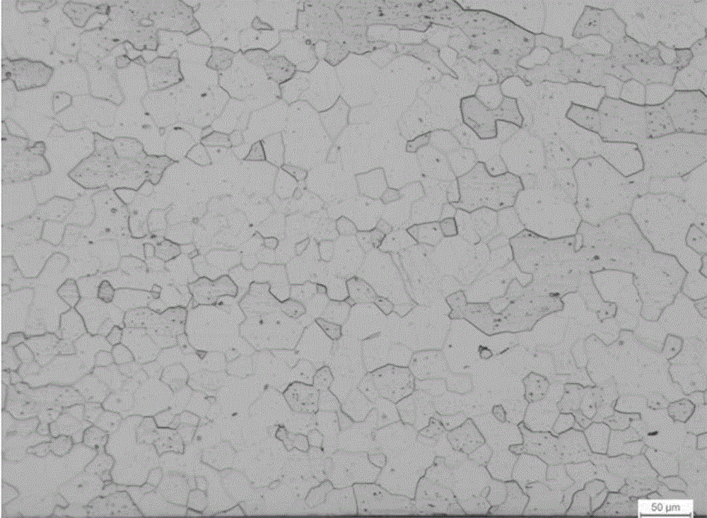 A method for smelting titanium-containing ferritic stainless steel