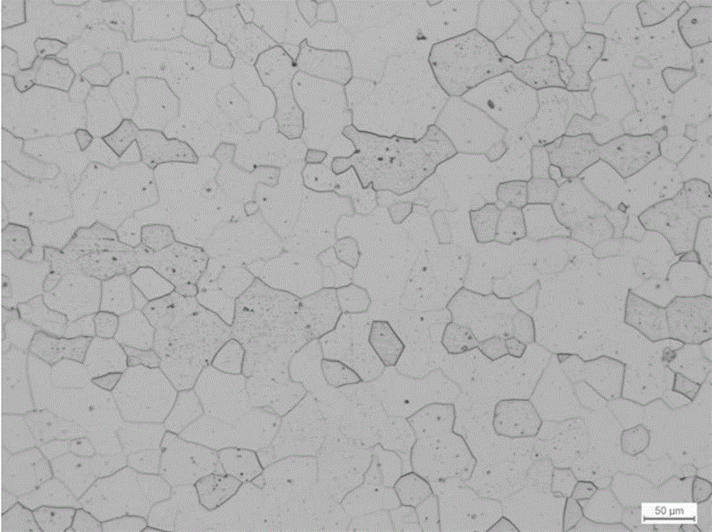 A method for smelting titanium-containing ferritic stainless steel