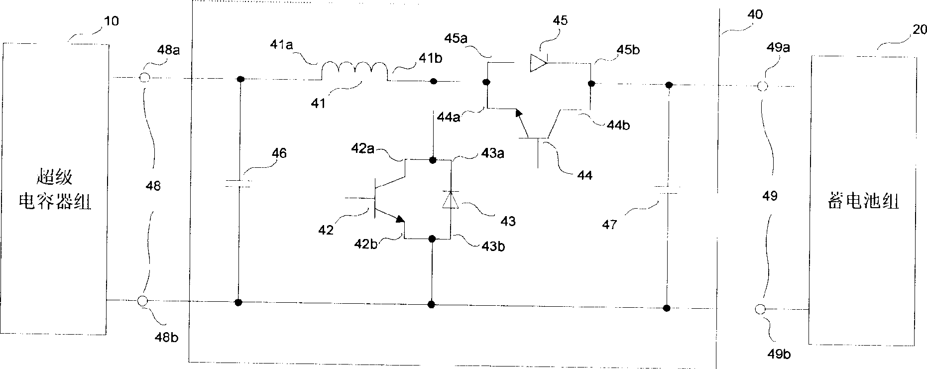 Hybrid energy-storage device for elevator and its controlling method