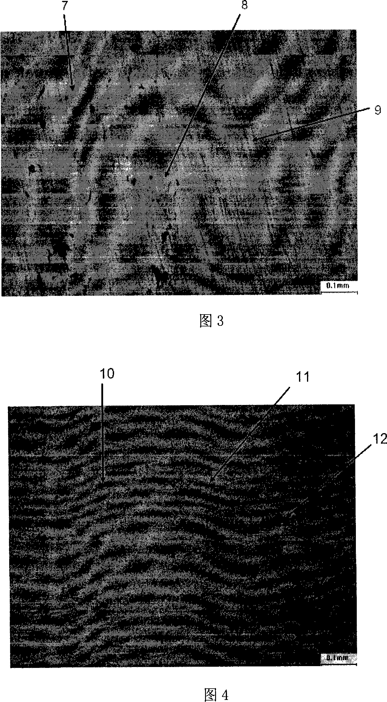 Method for preparing ceramic-metal composite material cladding layer