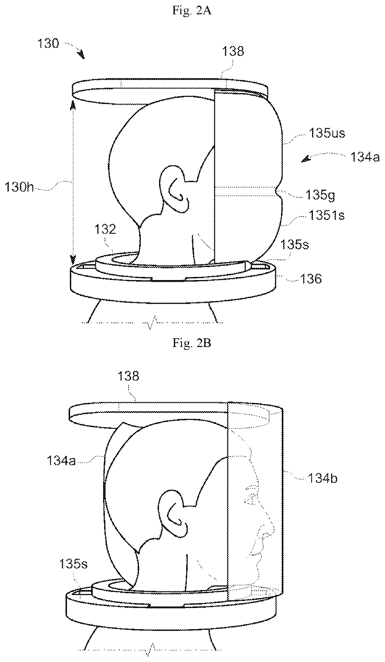 PPE with rotating assembly providing multiple face covers