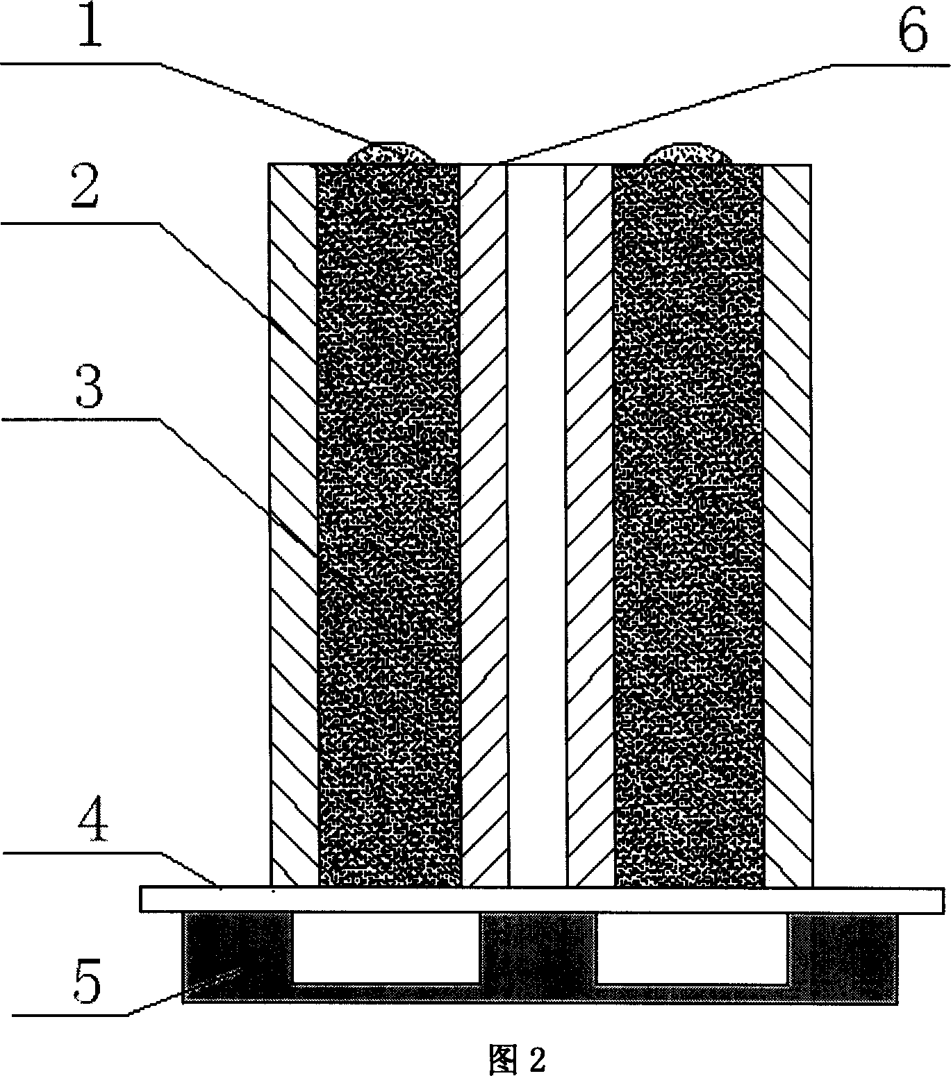 Manufacture method of ceramic lining composite square steel tube