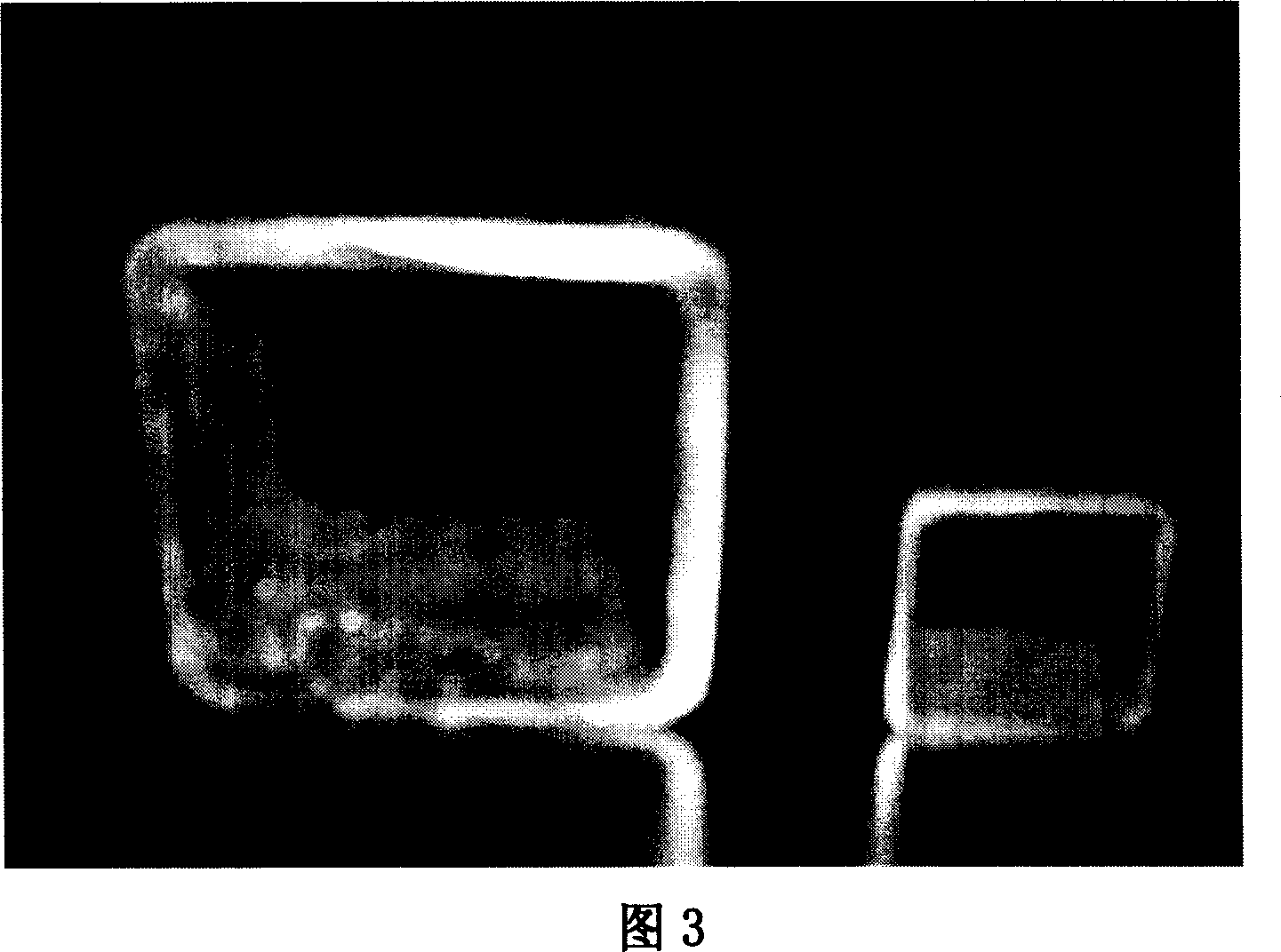 Manufacture method of ceramic lining composite square steel tube