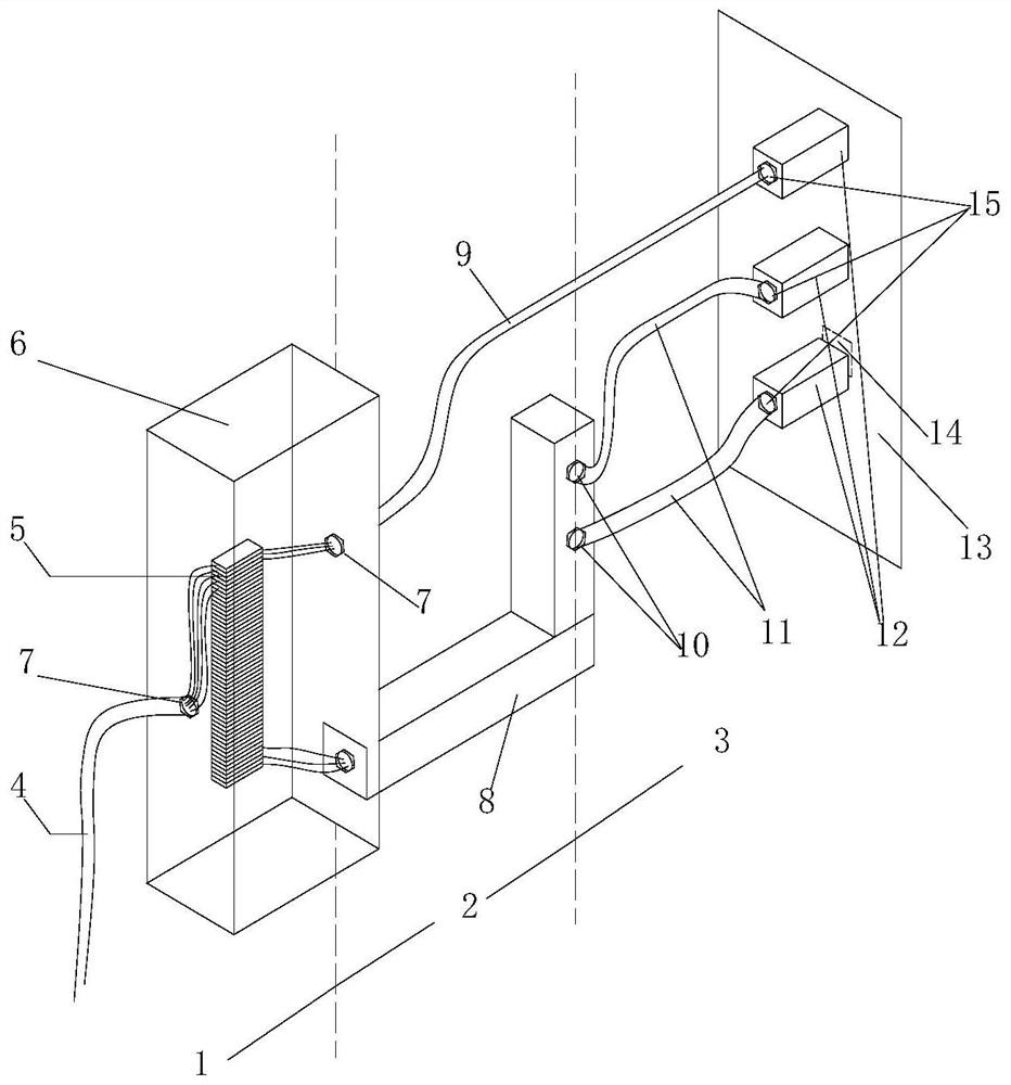 An entity isolation device and method for a control panel of a nuclear power plant