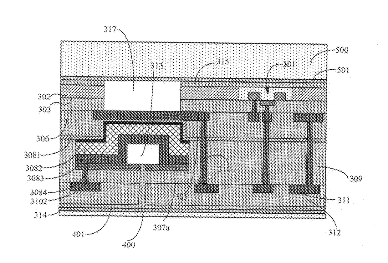 Thin-film bulk acoustic resonator, semiconductor apparatus comprising of such an acoustic resonator, and manufacture thereof