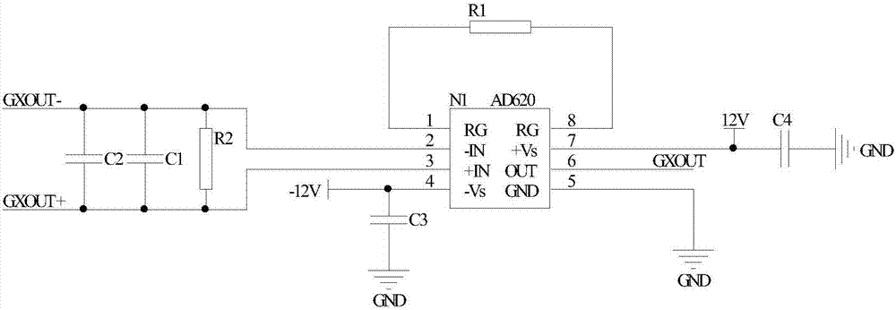 Digital demodulation system for three-floated gyroscopes