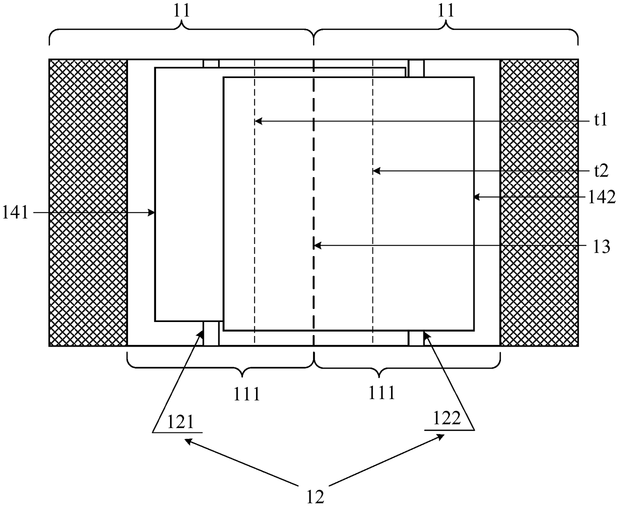 Display substrate, display panel cutting method and display device