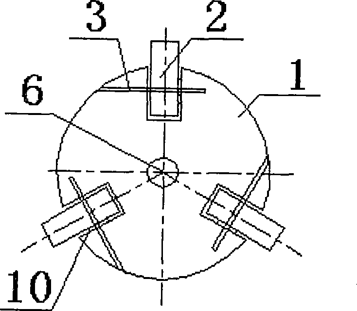 Block-wedge-type self-locking inner anchor head