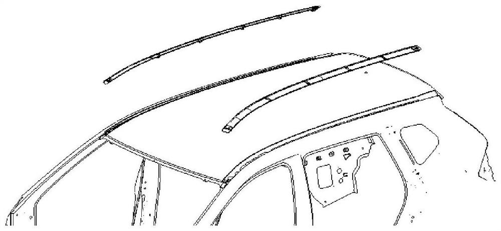 Automobile luggage rack and automobile