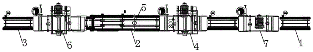 Carbon fiber electric heating tile slotting equipment