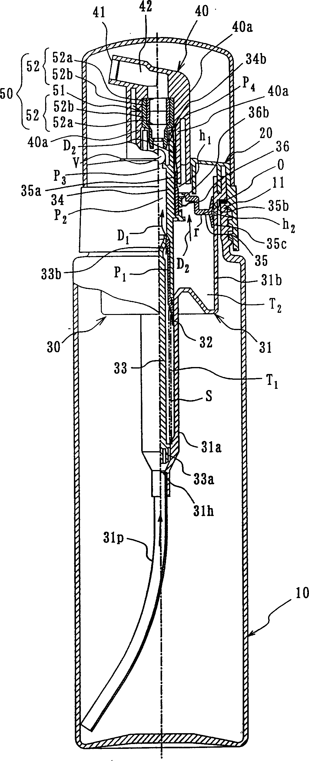 Foamer dispenser