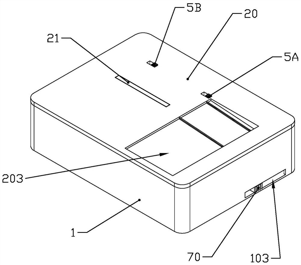 Acupuncture needle disinfection box for department of traditional Chinese medicine