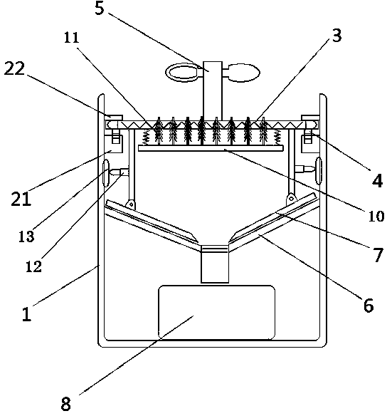 Anti-condensation nivometer with self-accumulated-snow-removal function