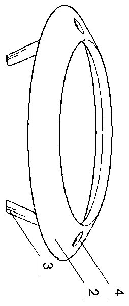 Method and device for reducing intraocular VEGF concentration