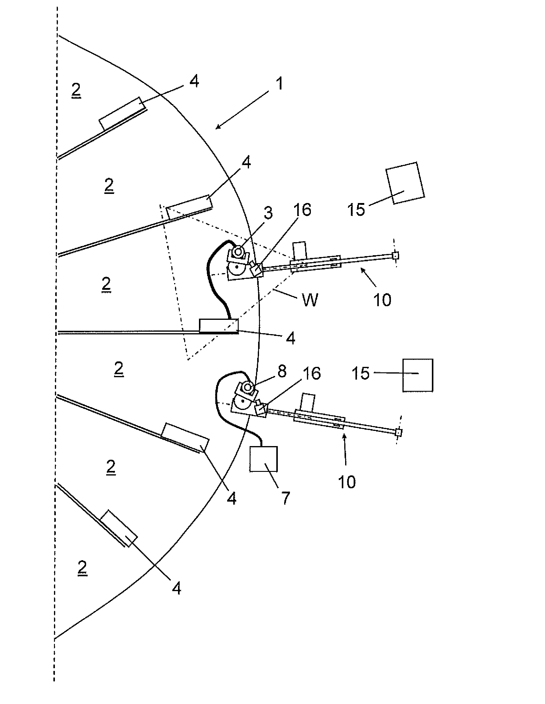 Milking robot, and a milking arrangement