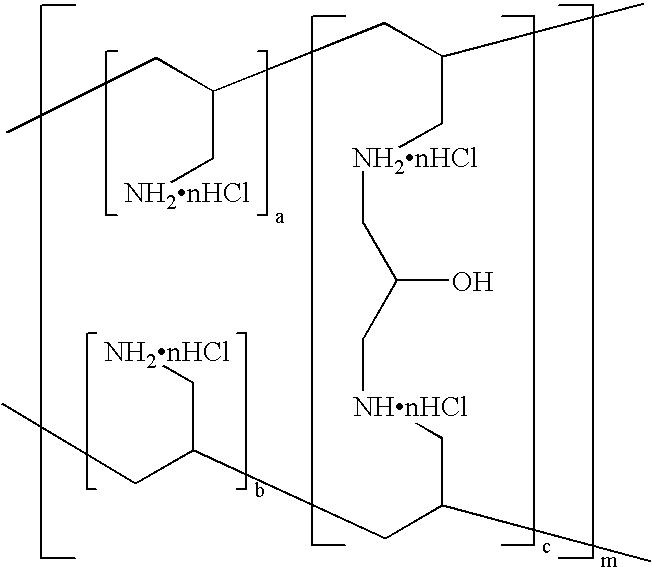 Phosphate-binding polymer and tablets using the same