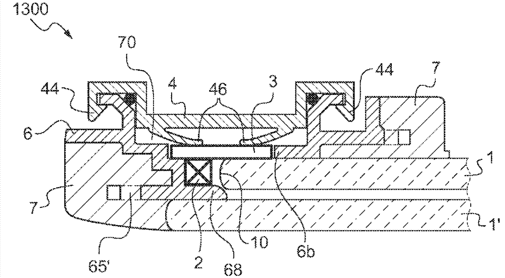 Illuminated glass panel for a vehicle, and manufacture thereof