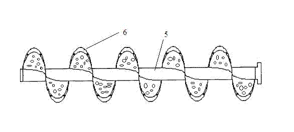 Spiral material fishing device