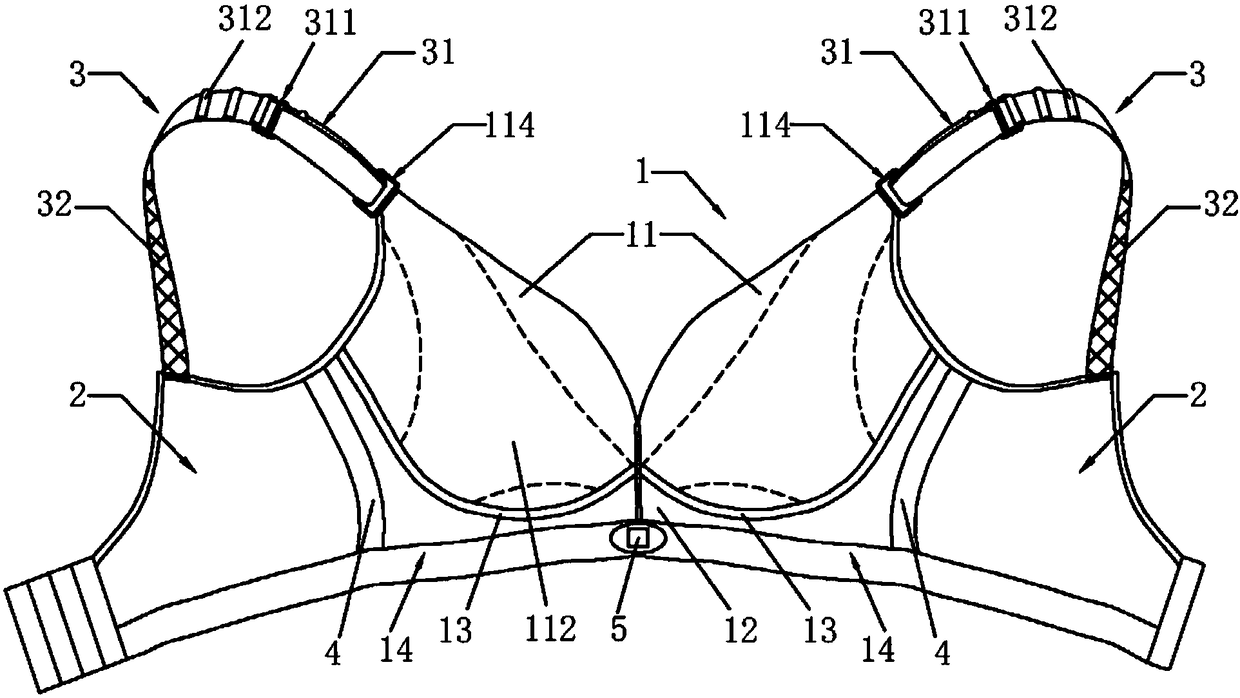 High-elasticity air-permeable sports underwear