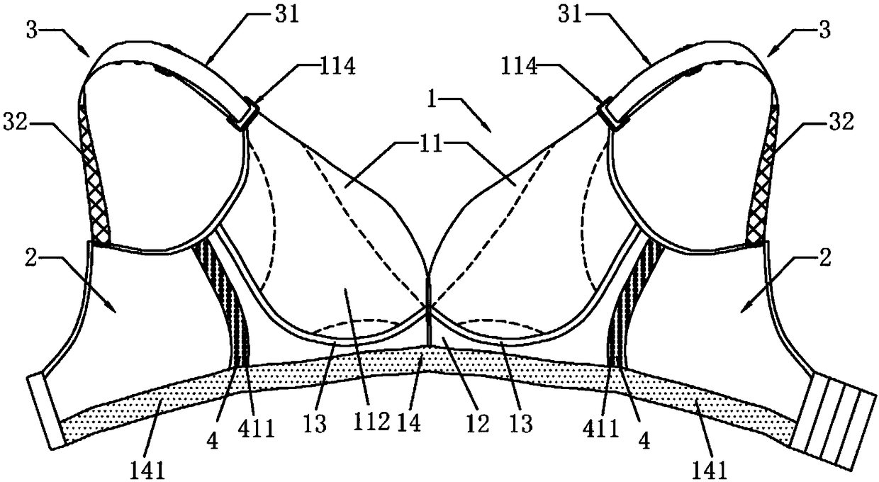 High-elasticity air-permeable sports underwear