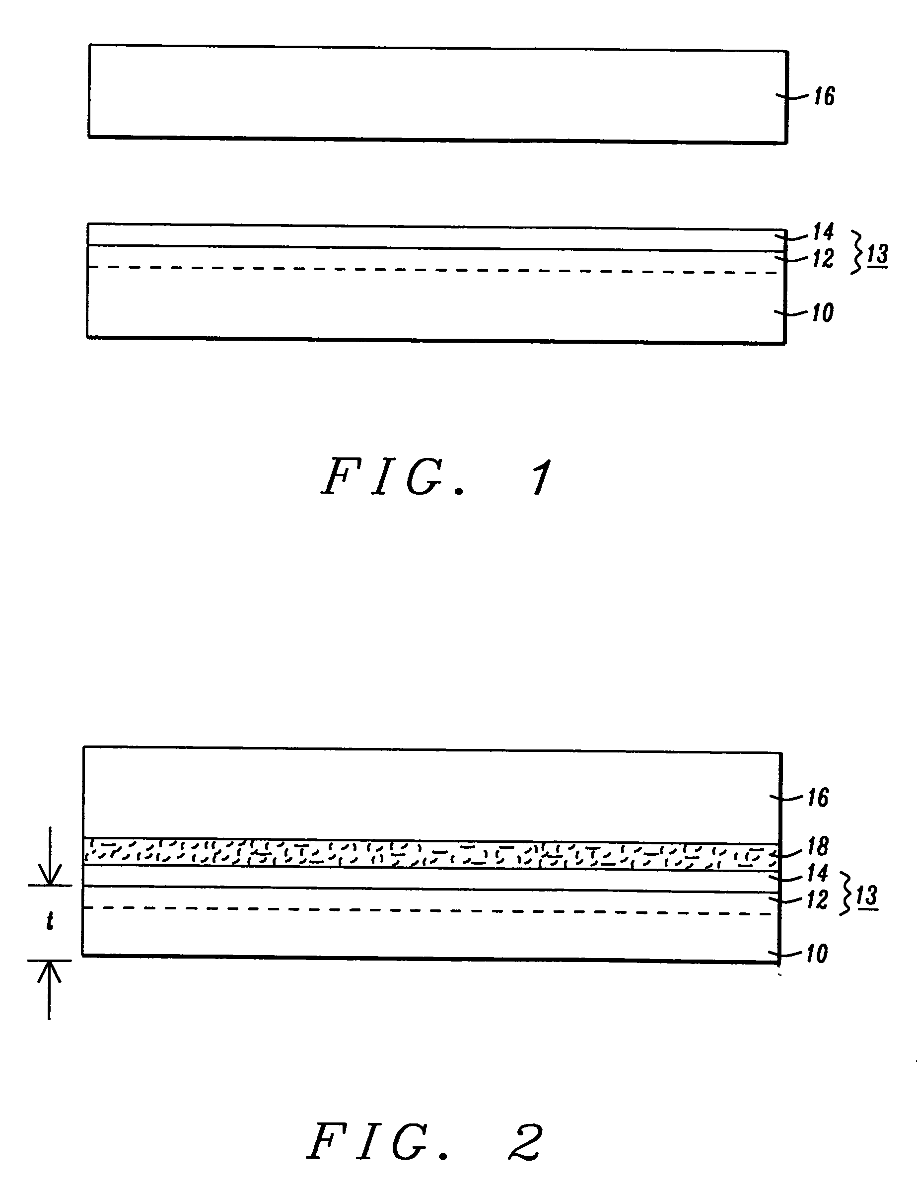 Method of stacking thin substrates by transfer bonding