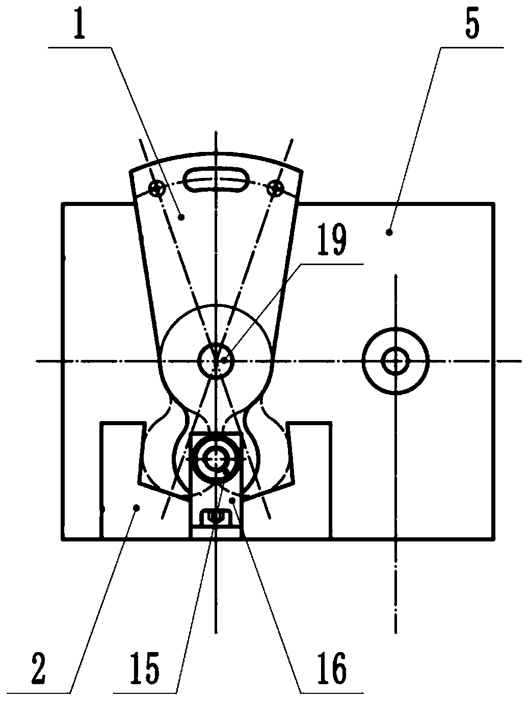 Three-mode switching system for extrasolar planet imager of Coude telescope