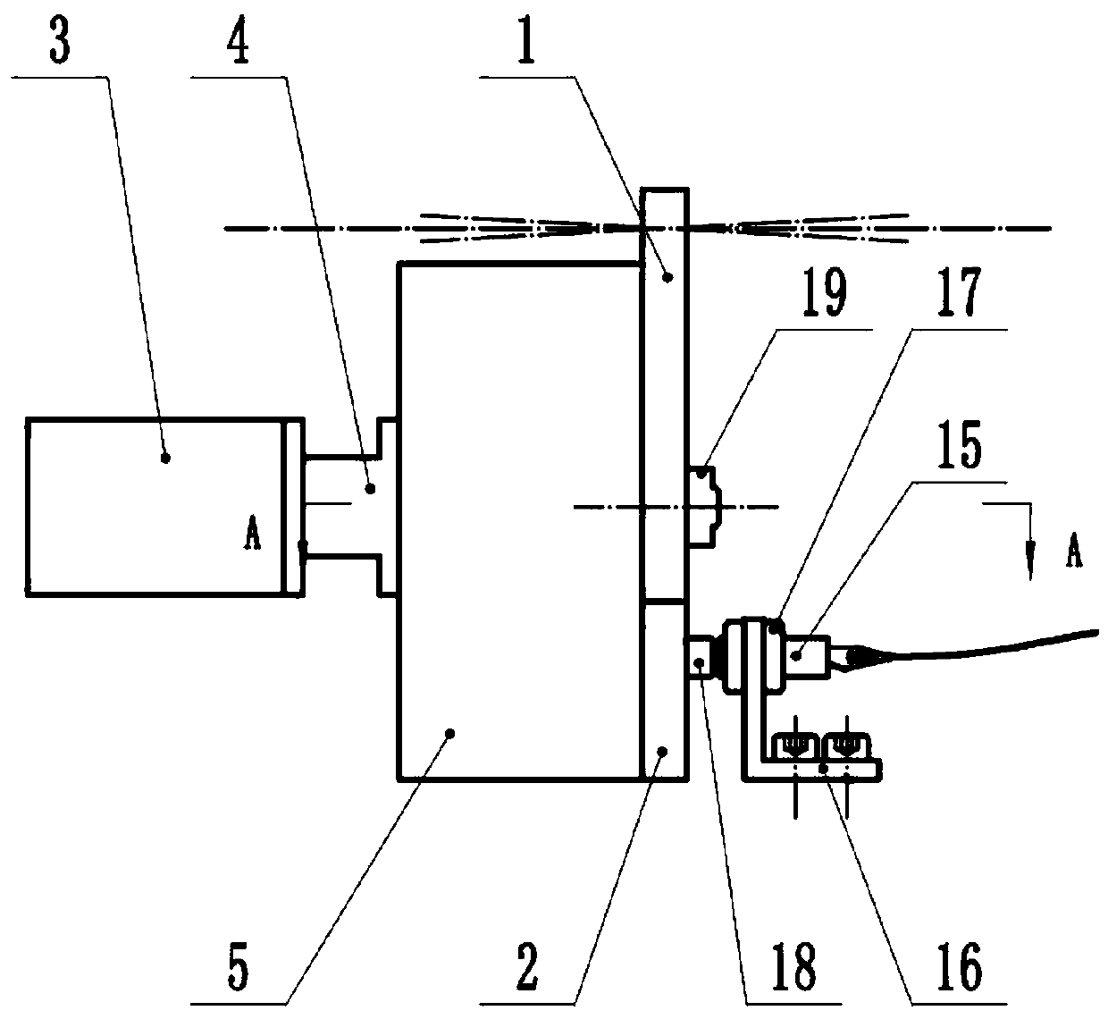 Three-mode switching system for extrasolar planet imager of Coude telescope