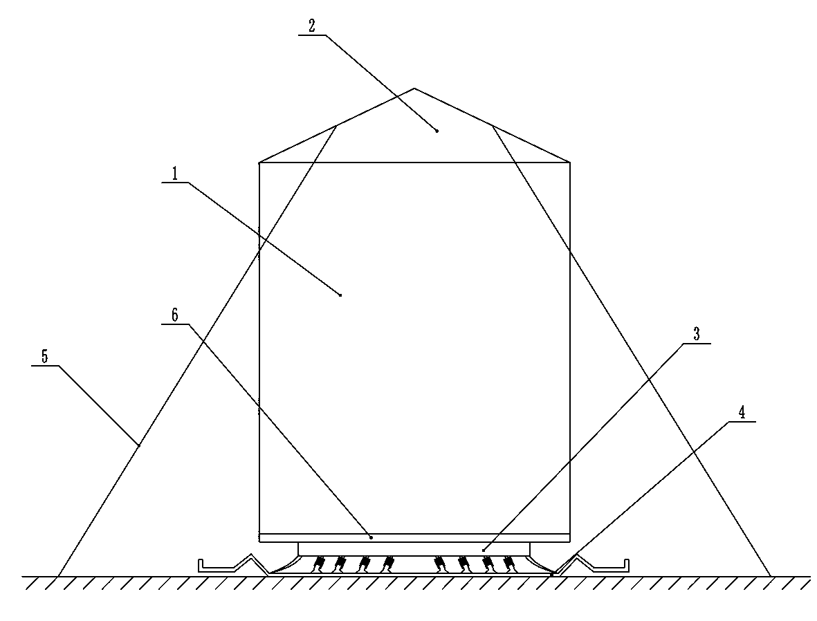 Quick-installed mobile home with cushioning and noise reduction