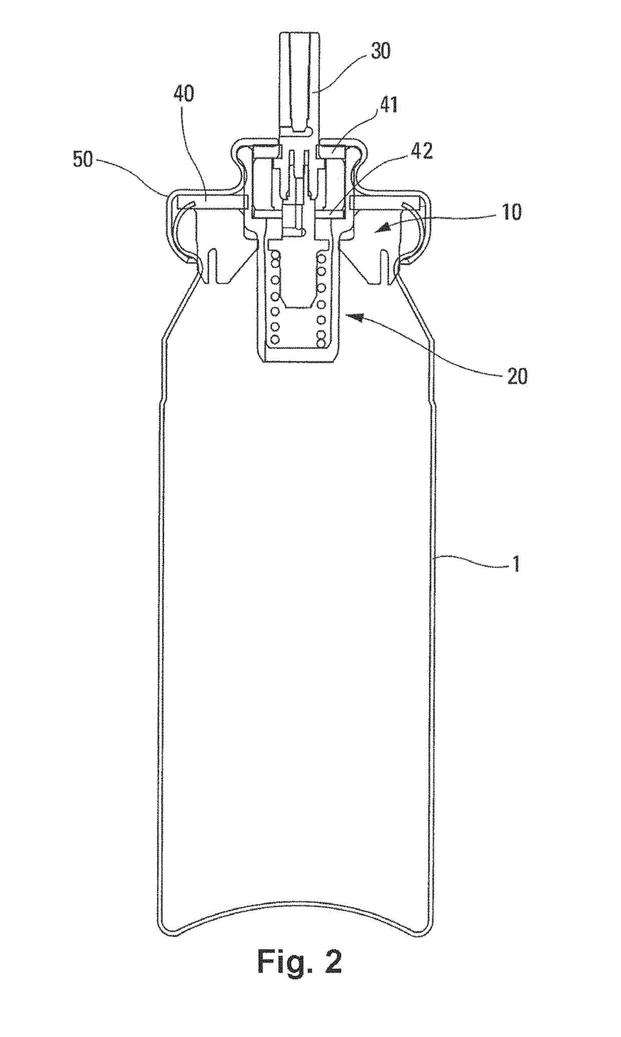 A fluid dispenser device