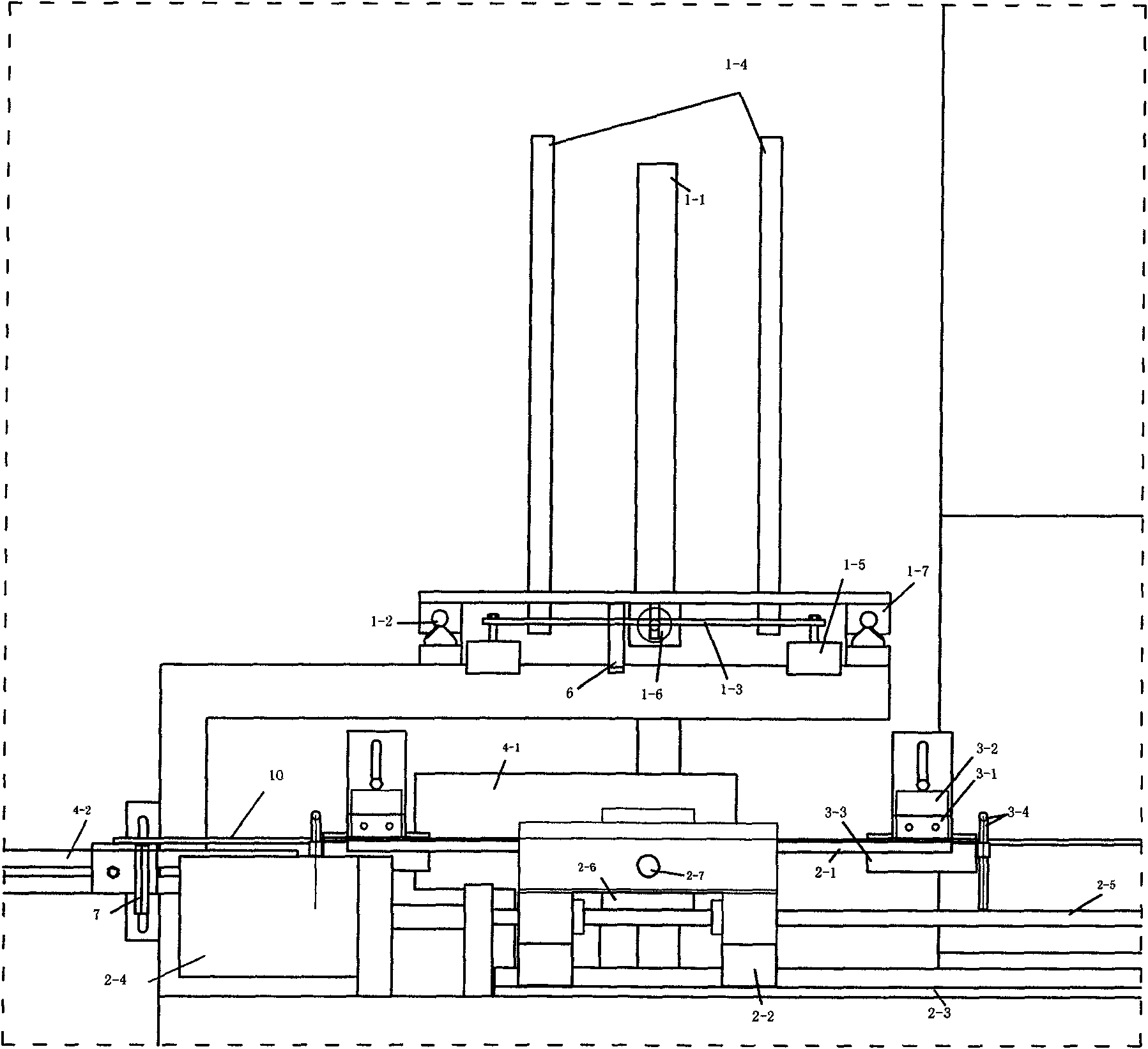 Automatic material loading, feeding and unloading equipment for bar stock blanking and method thereof