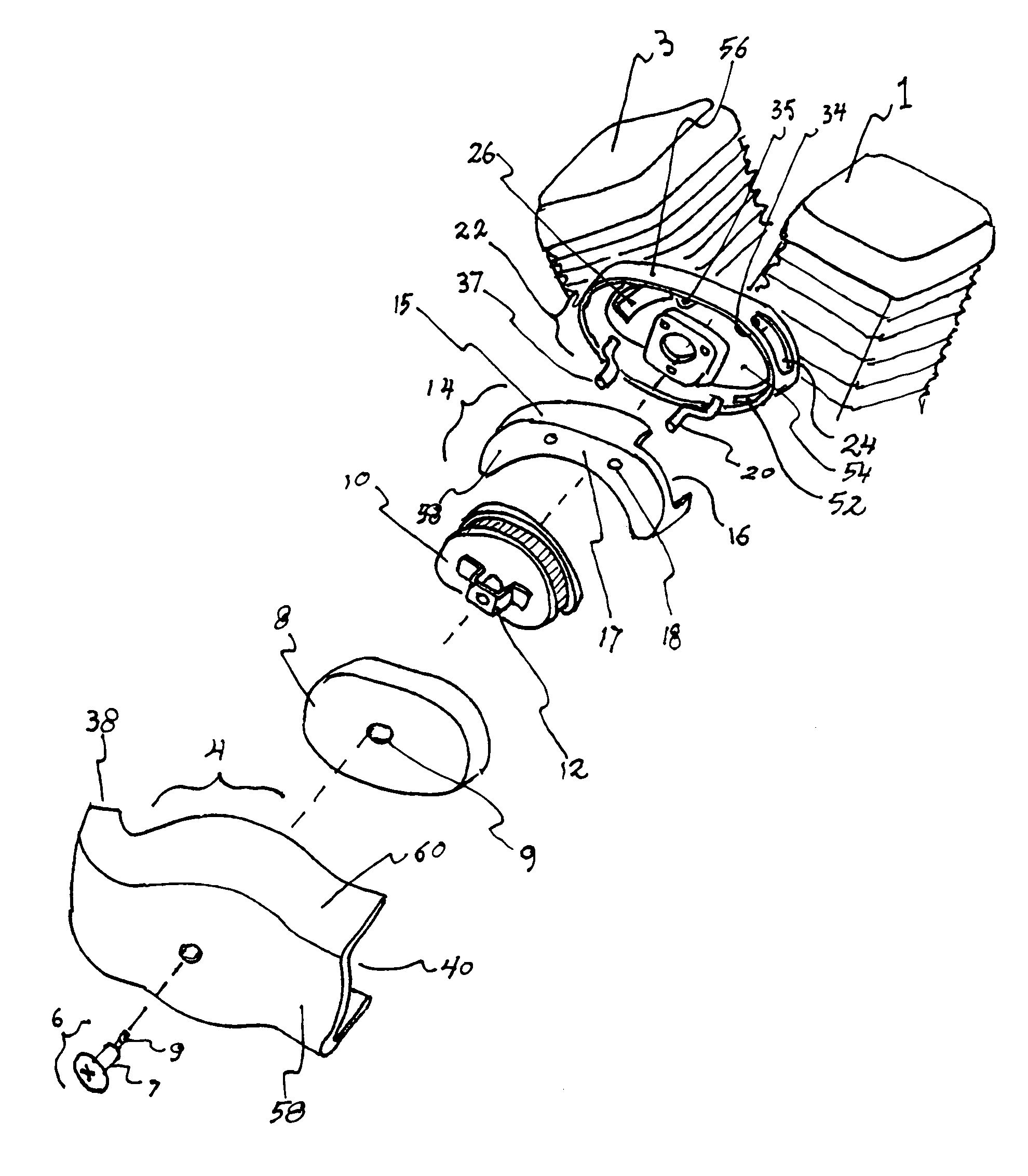 Air directing device for motorcycles