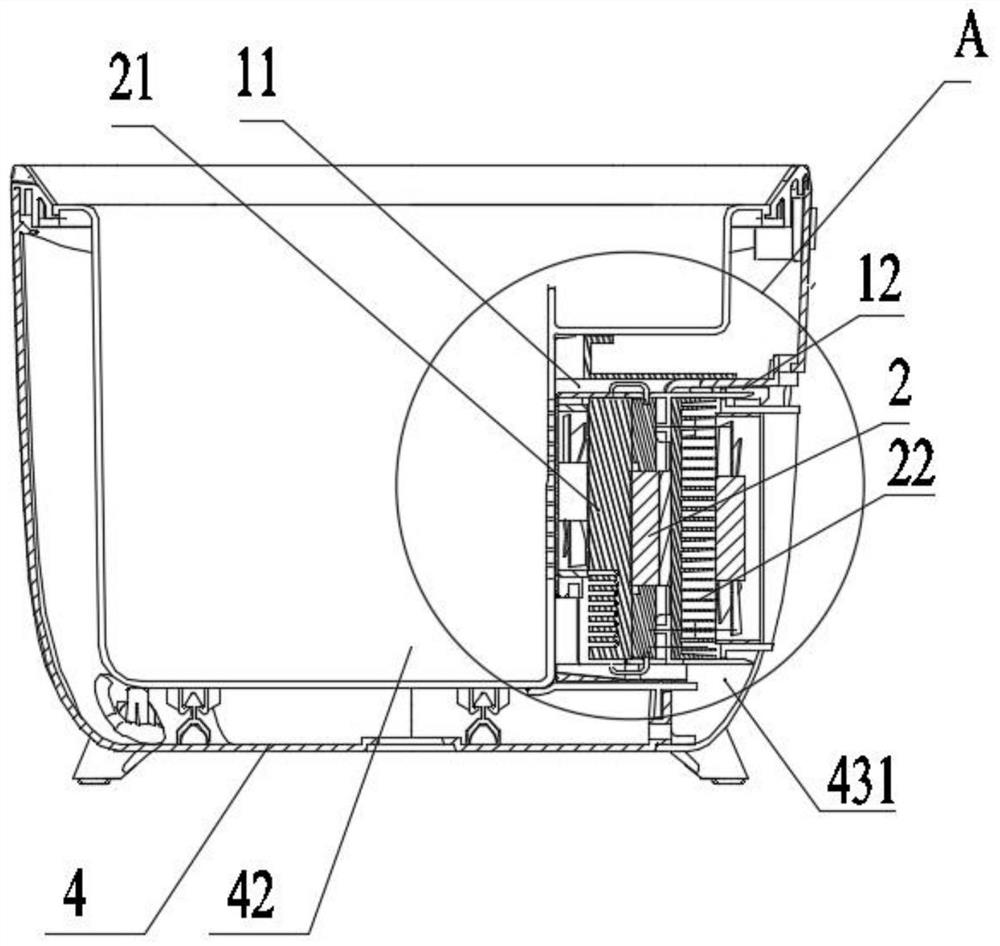 Clamping device and heat exchange module based on clamping device