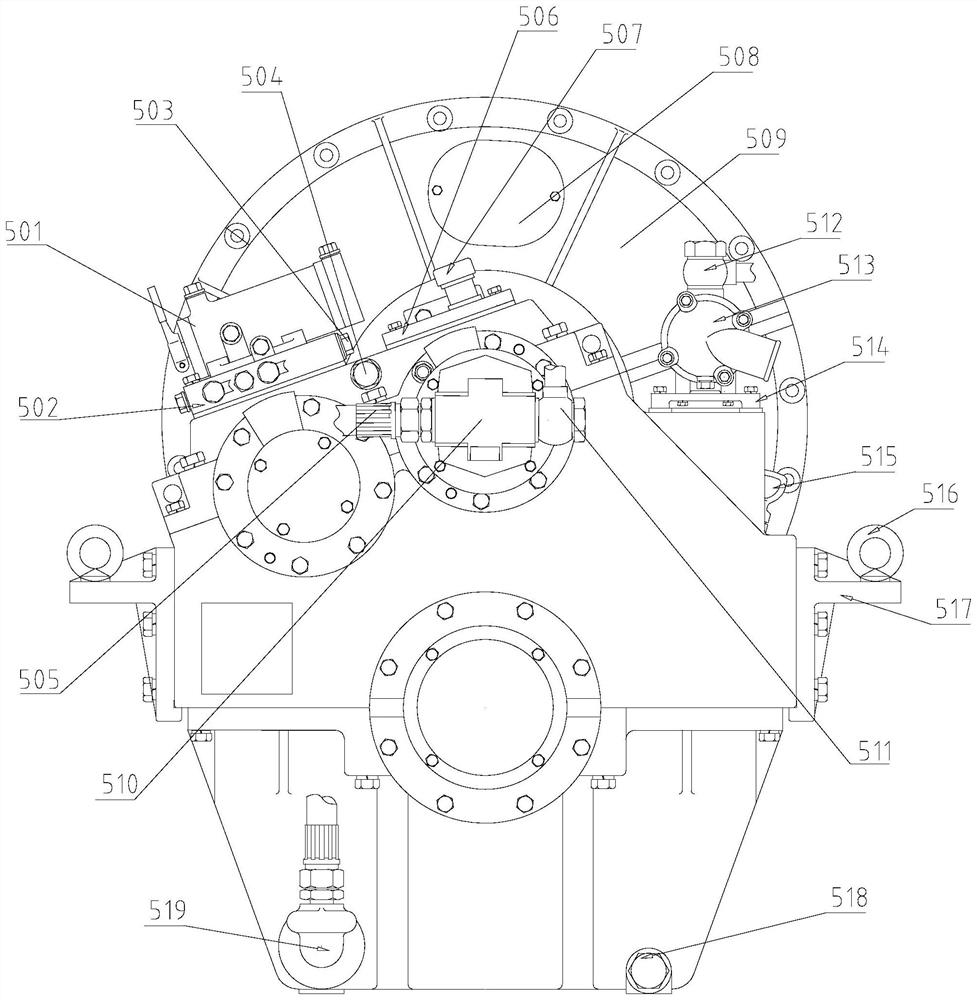 Marine gear box