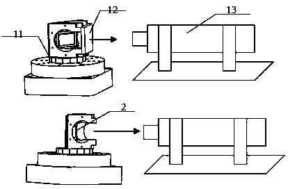 Method for adjusting reflectors through decentration measuring instrument