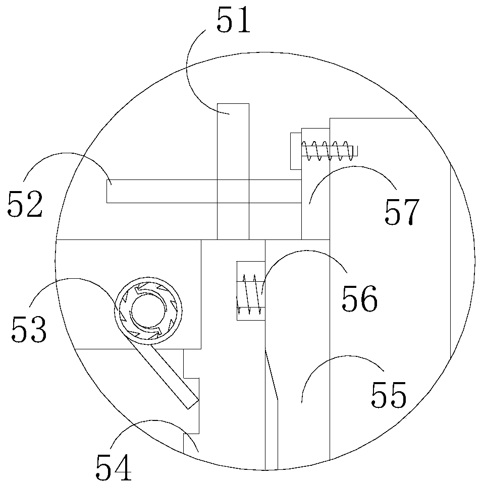 Wire collecting device of electric wire and cable drawing machine