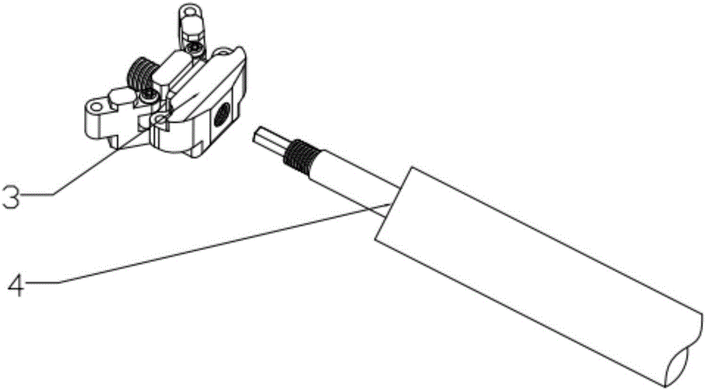 Image identification and pre-warning device for power transmission line