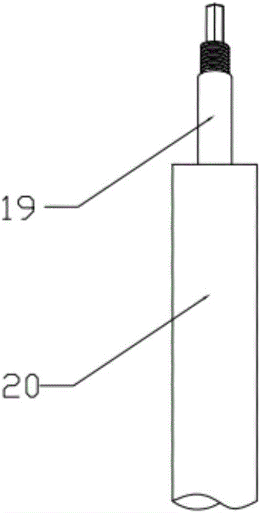 Image identification and pre-warning device for power transmission line