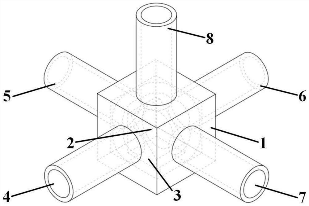 A waveguide switch for switching the transmission direction of high-power electron cyclotron waves