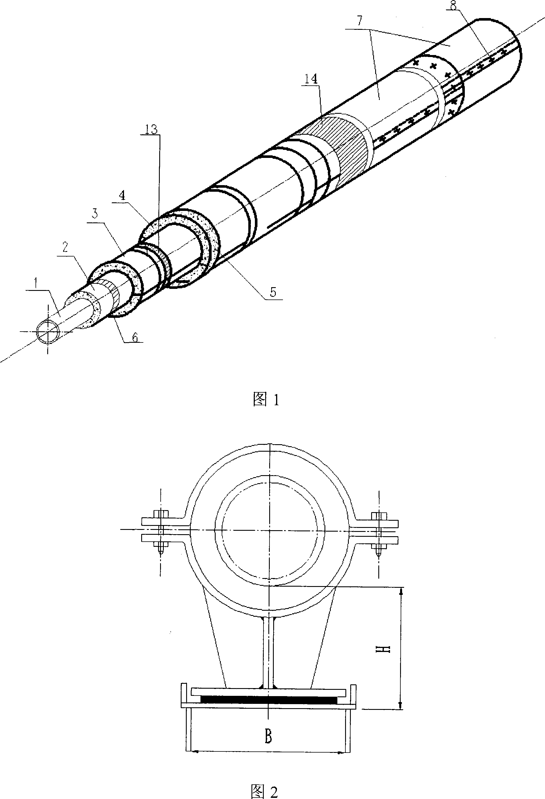 Long heat transport net technology