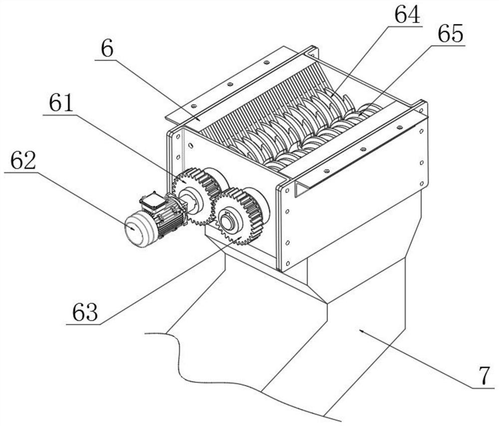 Kitchen garbage treatment device with deodorization mechanism