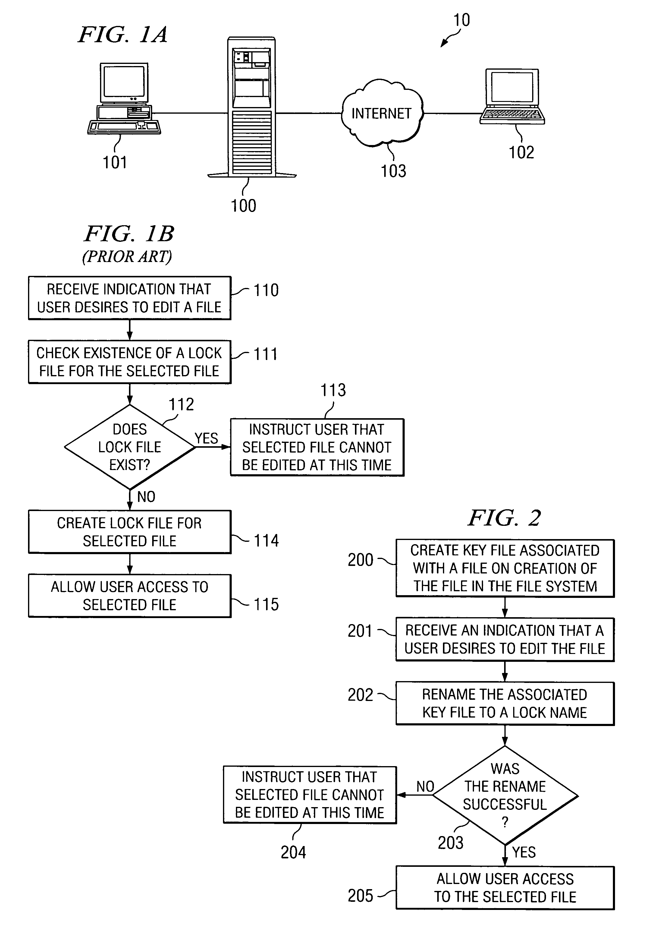 File system atomic lock