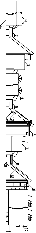 Production system for dewatered chives and production method of system