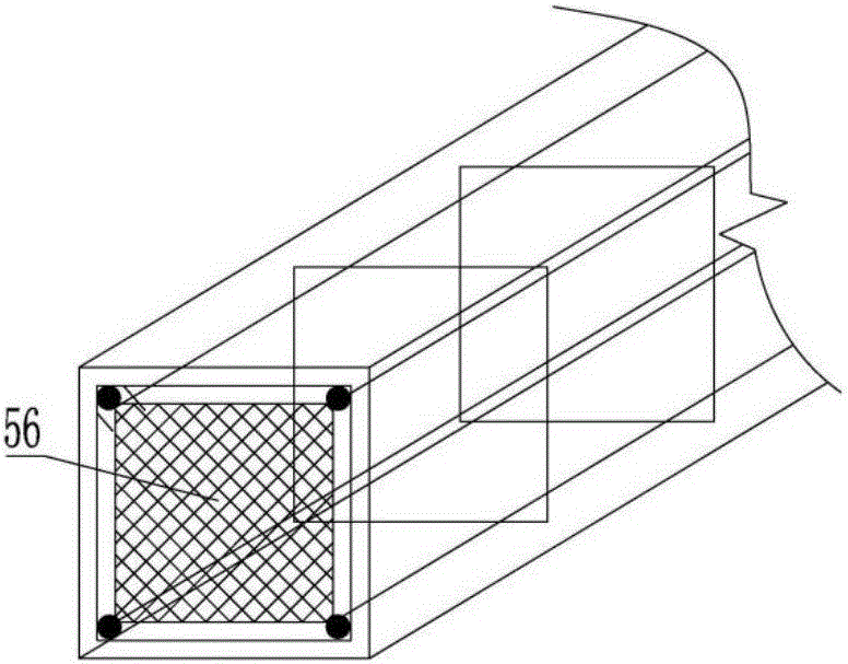 Outer wall for prefabricated wallboard and steel structure assembling