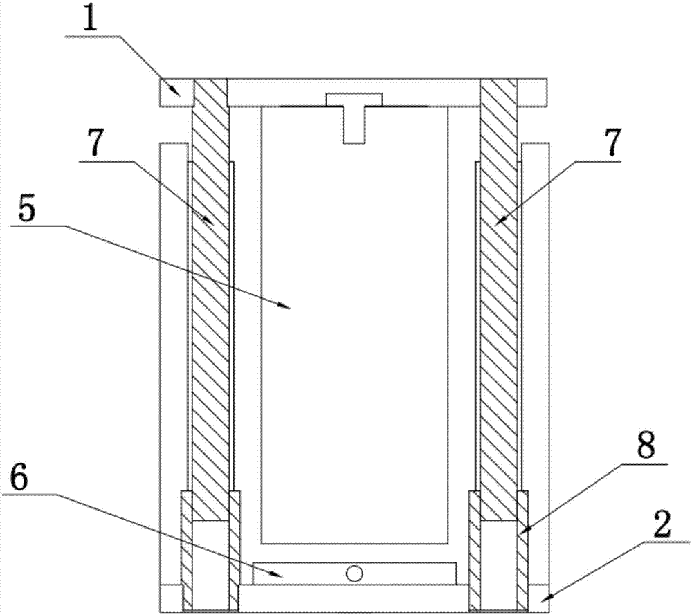 High-thrust driving vibration isolation device