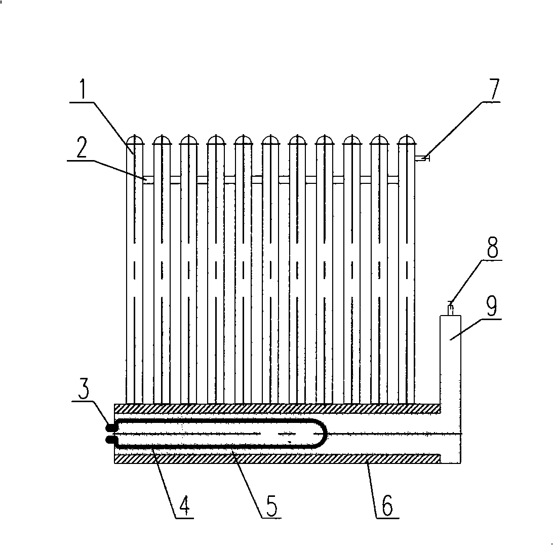 Heat conducting oil vacuum superconductor electric heater