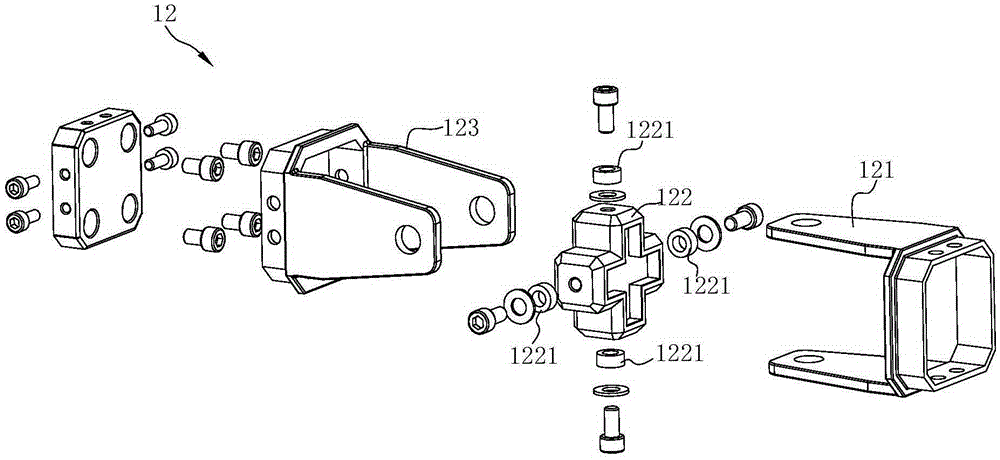 Rail type polling robot